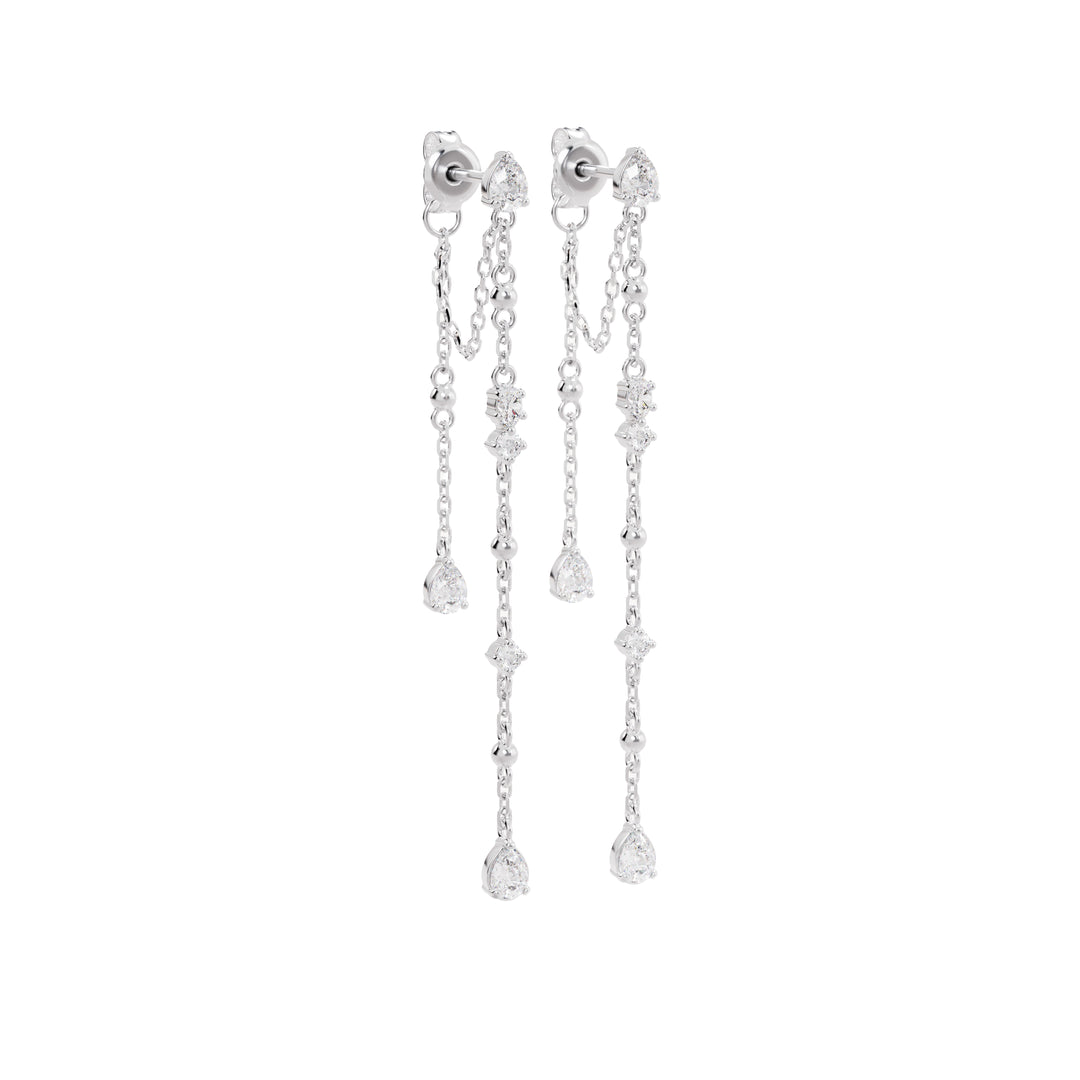COSMIC WHISPER CHAIN EARRINGS