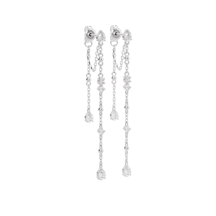 COSMIC WHISPER CHAIN EARRINGS