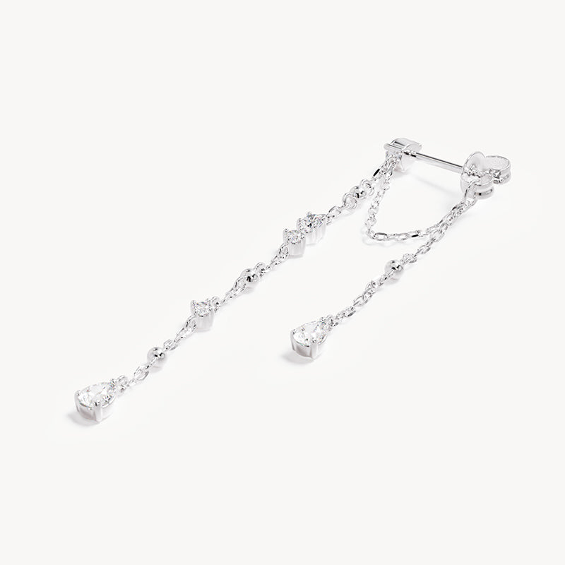 COSMIC WHISPER CHAIN EARRINGS