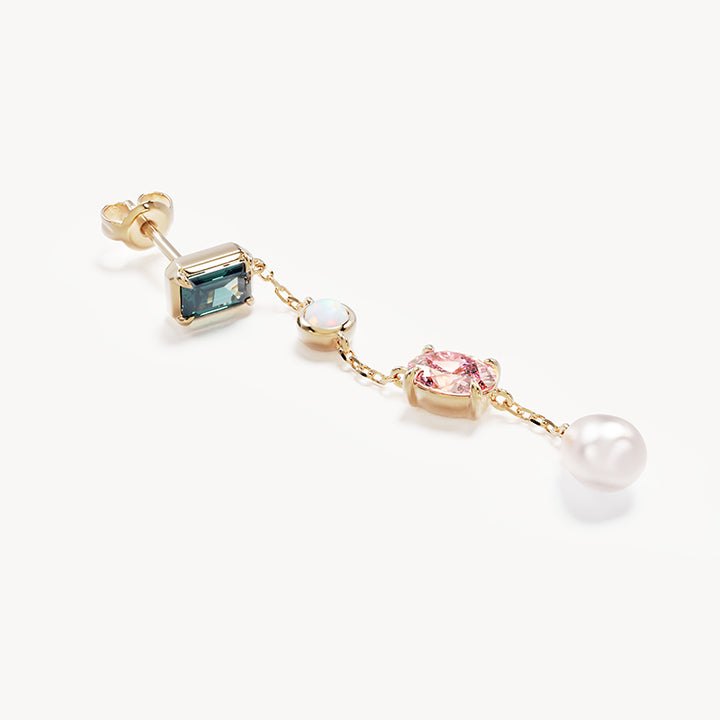 YOU ARE INFINITE DROP CHAIN EARRINGS