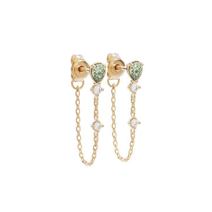 AURA CHAIN EARRINGS