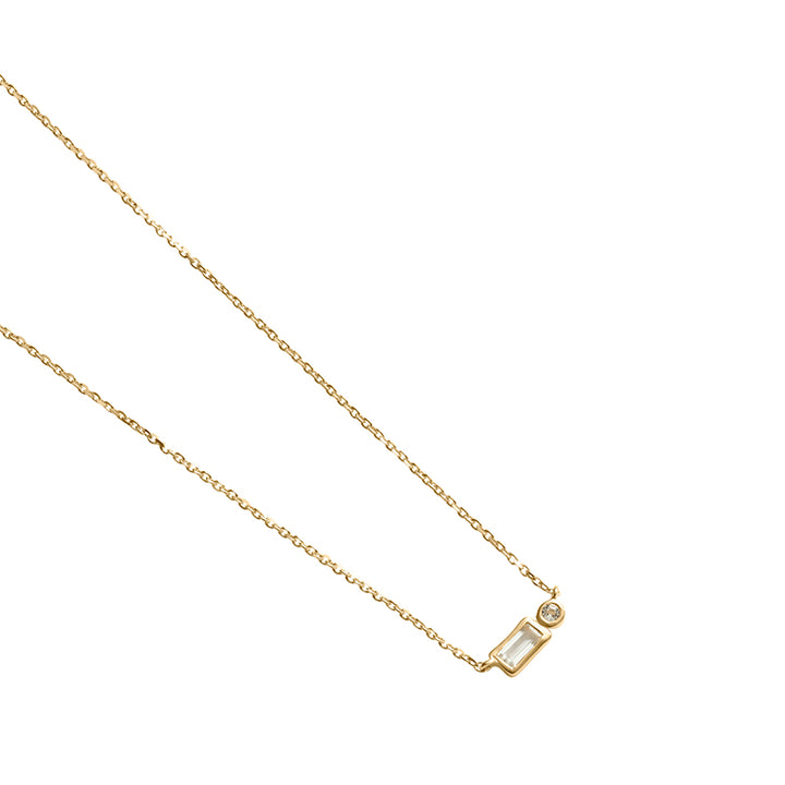 VANTAGE TOPAZ NECKLACE