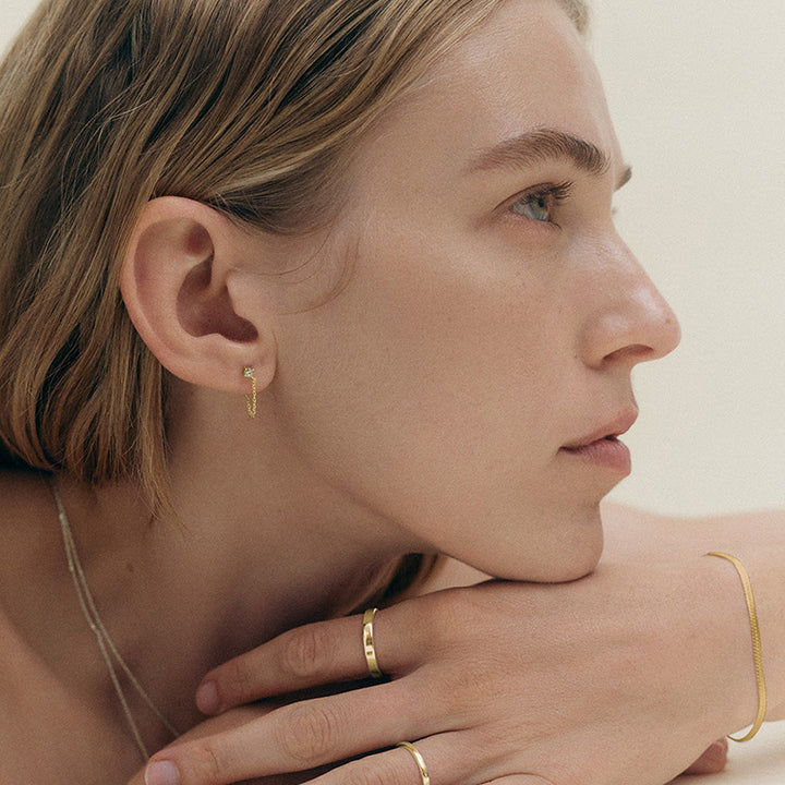 LUMEN CHAIN STUDS