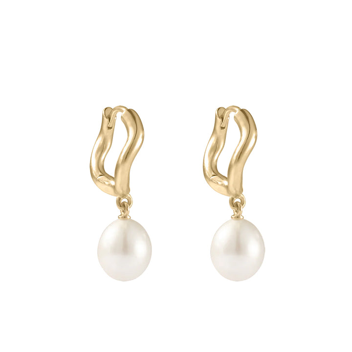 MARIS PEARL HOOPS