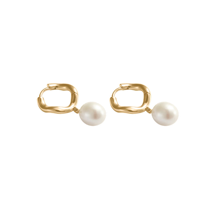 MARIS PEARL HOOPS