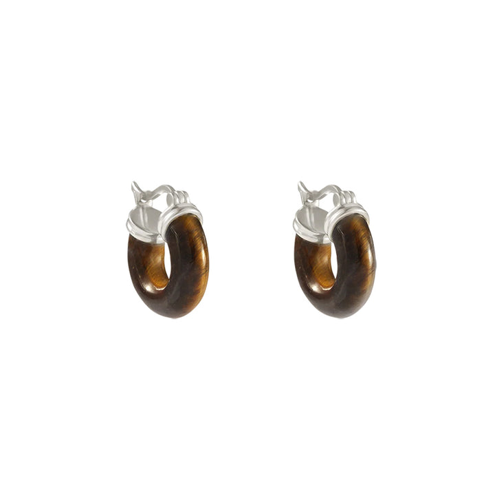 TEMPO TIGERS EYE HOOPS