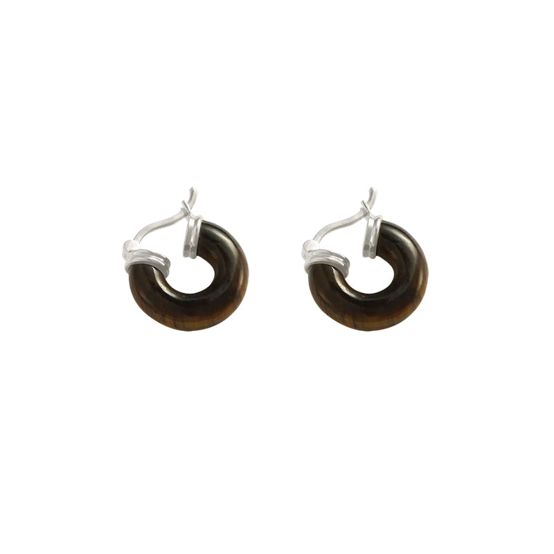 TEMPO TIGERS EYE HOOPS