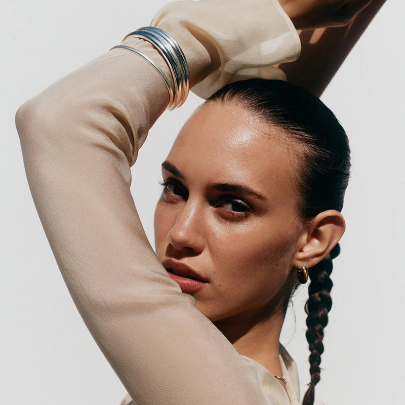 TEMPO TIGERS EYE HOOPS