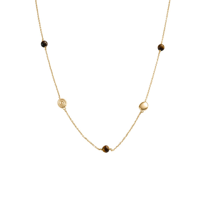 TEMPO TIGERS EYE NECKLACE