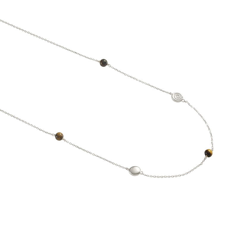 TEMPO TIGERS EYE NECKLACE