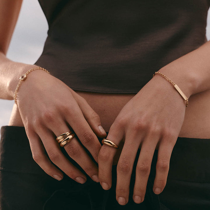 ENGRAVABLE BELCHER CHAIN BRACELET