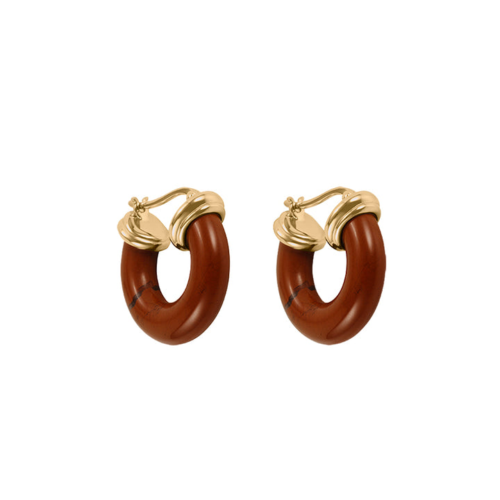 SOLAR JASPER HOOPS