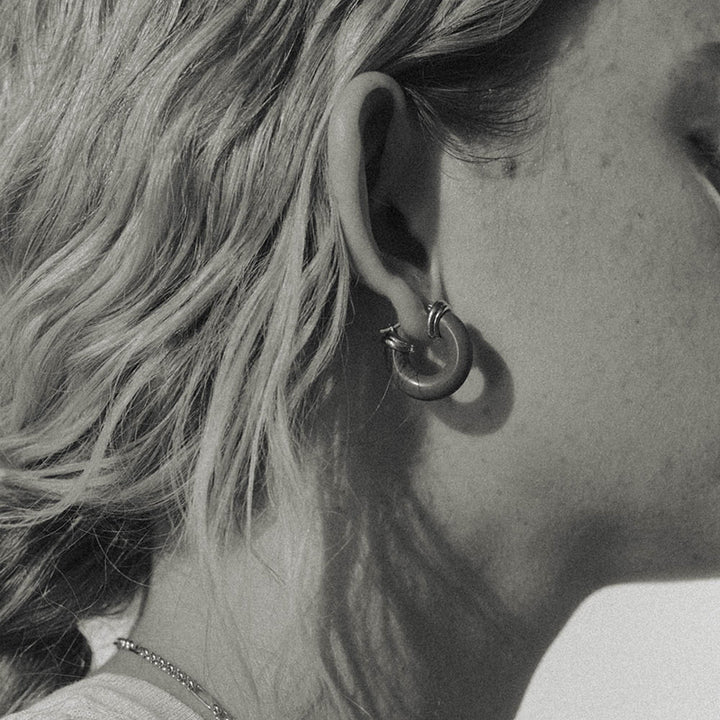 SOLAR JASPER HOOPS