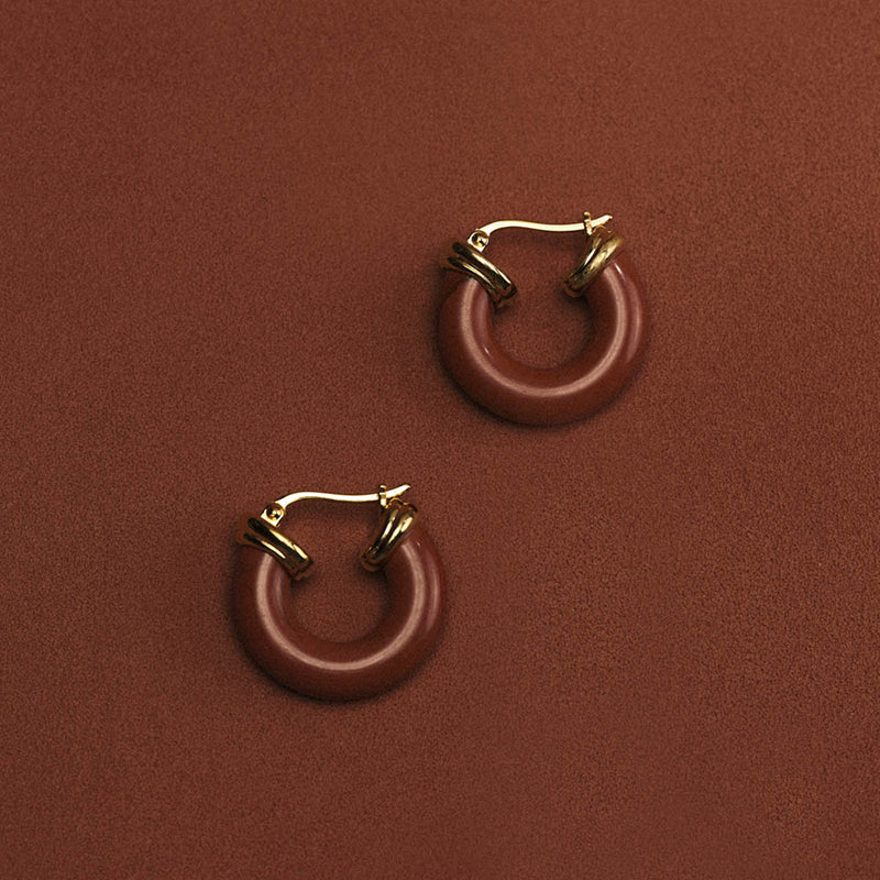 SOLAR JASPER HOOPS