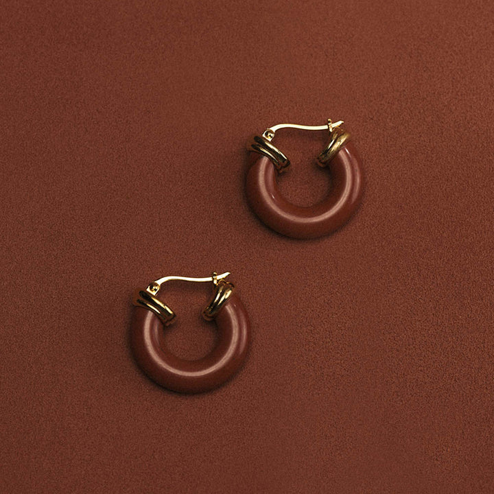 SOLAR JASPER HOOPS