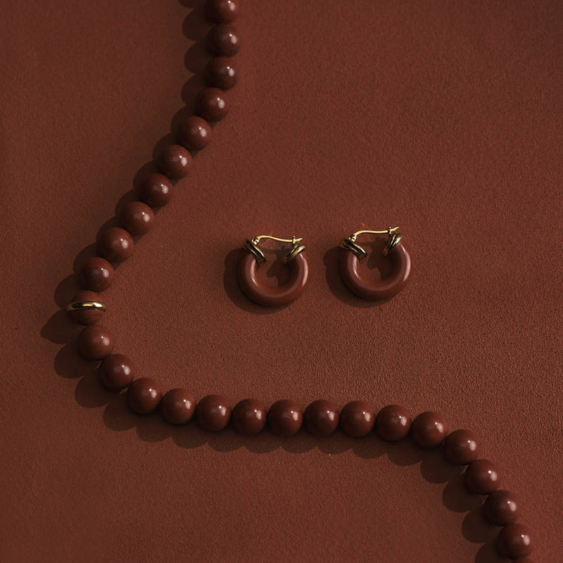SOLAR JASPER HOOPS