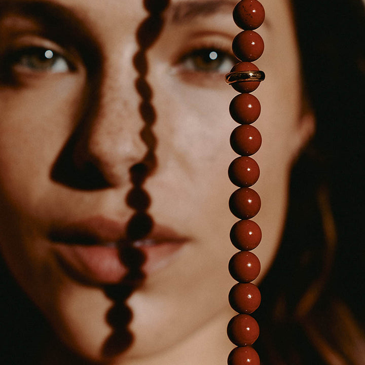 SOLAR JASPER NECKLACE