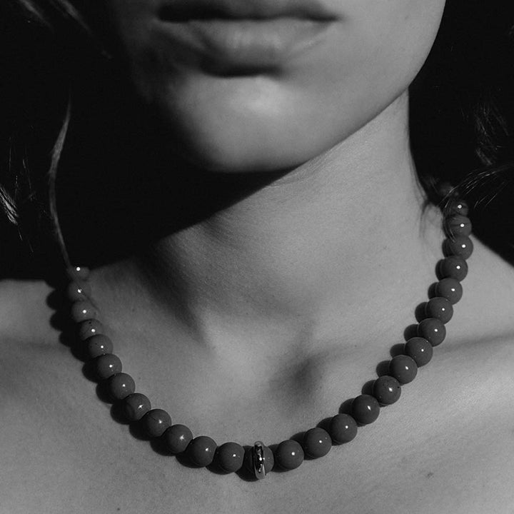 SOLAR JASPER NECKLACE