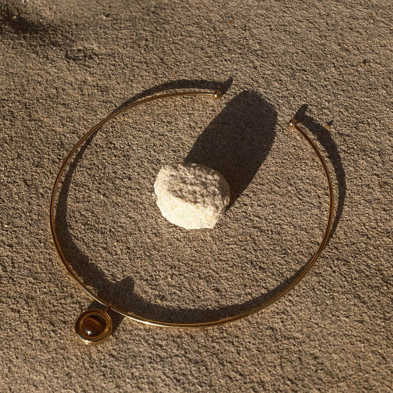 SACRED SUN COLLAR NECKLACE
