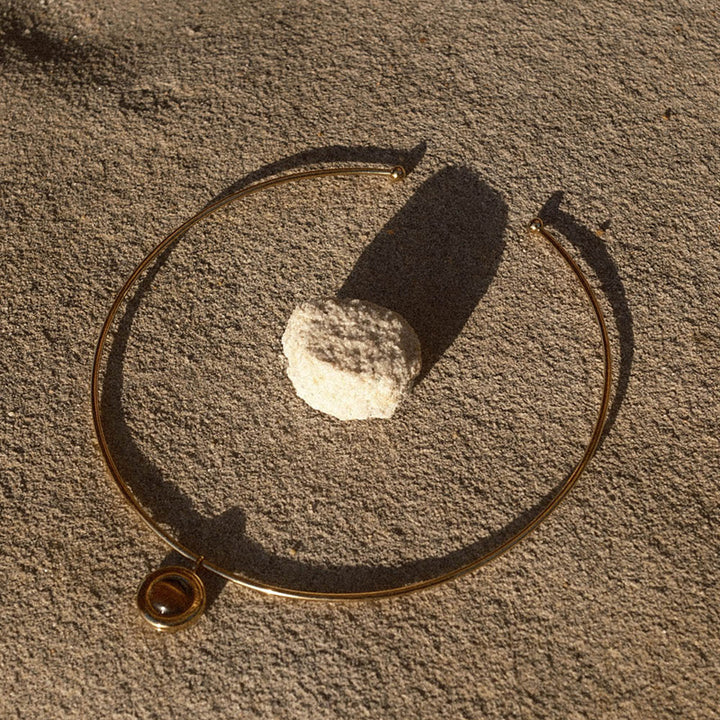 SACRED SUN COLLAR NECKLACE