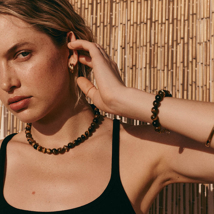 SOLAR TIGERS EYE BRACELET