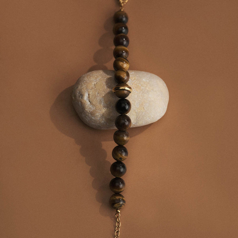 SOLAR TIGERS EYE BRACELET