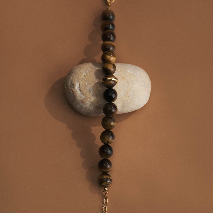 SOLAR TIGERS EYE BRACELET