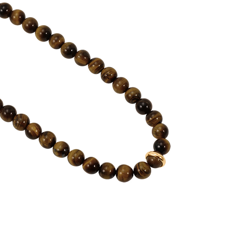 SOLAR TIGERS EYE NECKLACE