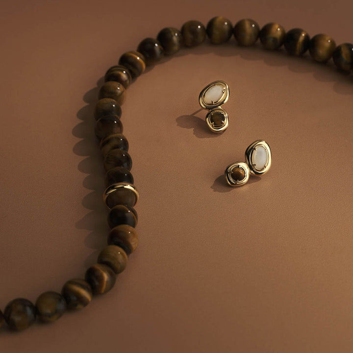 SOLAR TIGERS EYE NECKLACE