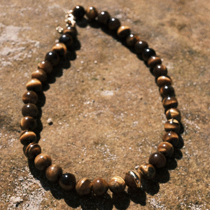 SOLAR TIGERS EYE NECKLACE