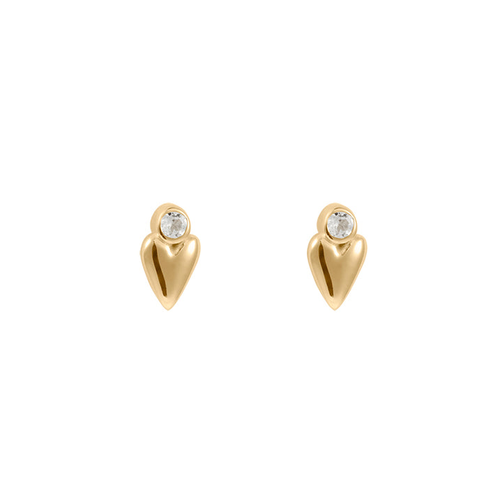 ABODE HEART STUDS