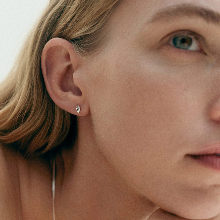 ABODE HEART STUDS