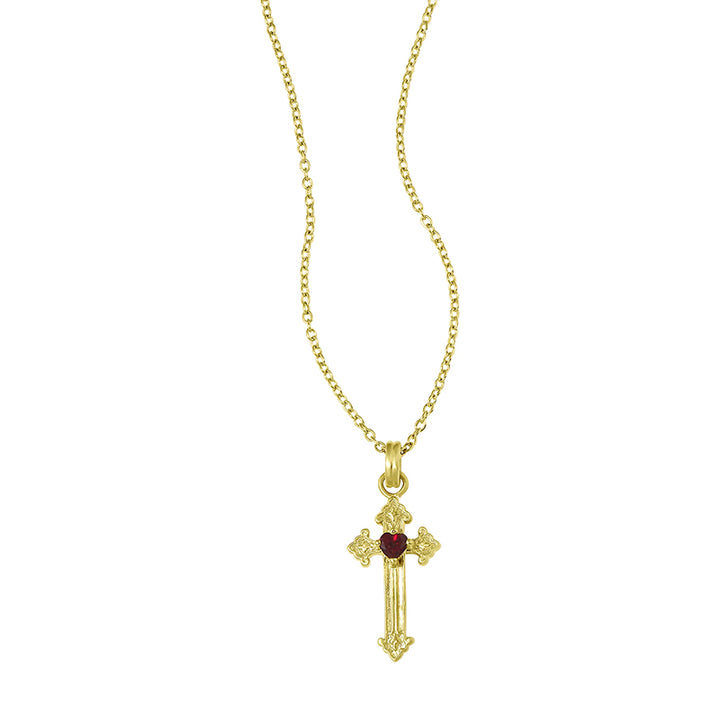 GOTHIC HEART CROSS