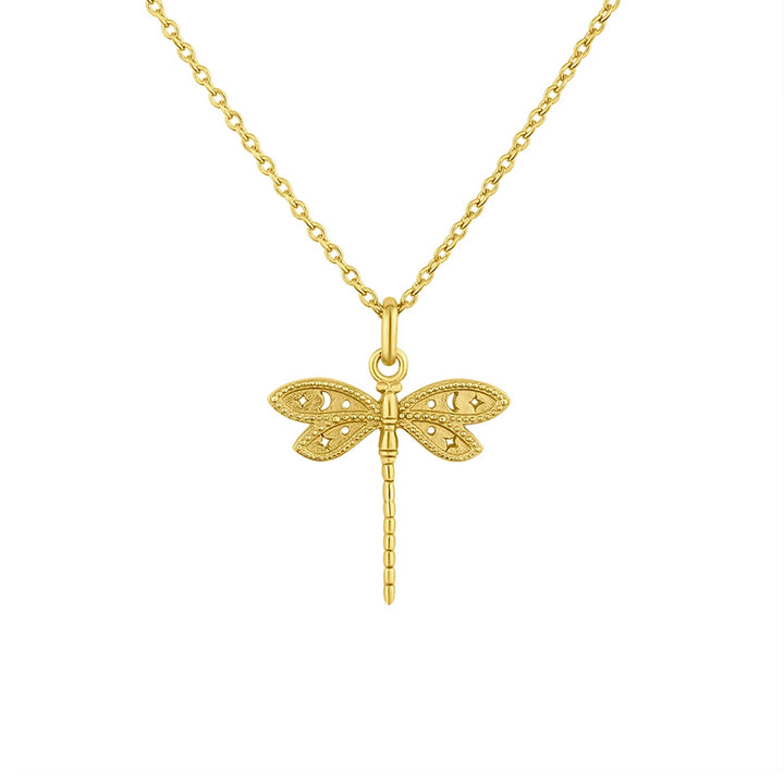 WILD DRAGONFLY NECKLACE