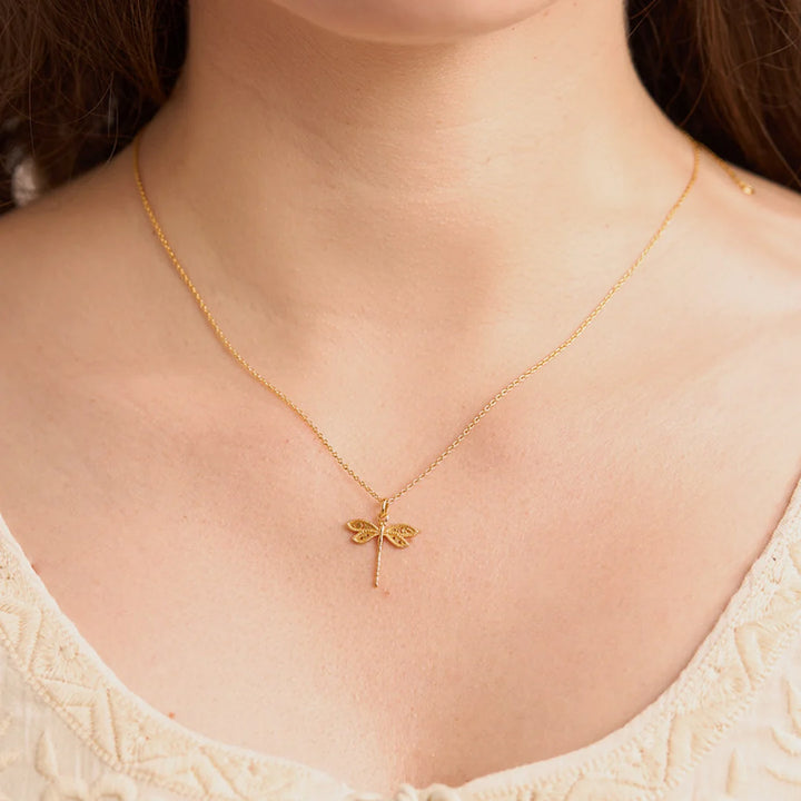 WILD DRAGONFLY NECKLACE