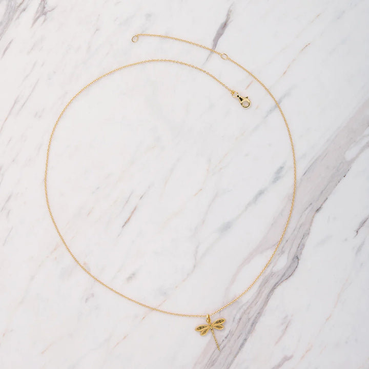 WILD DRAGONFLY NECKLACE