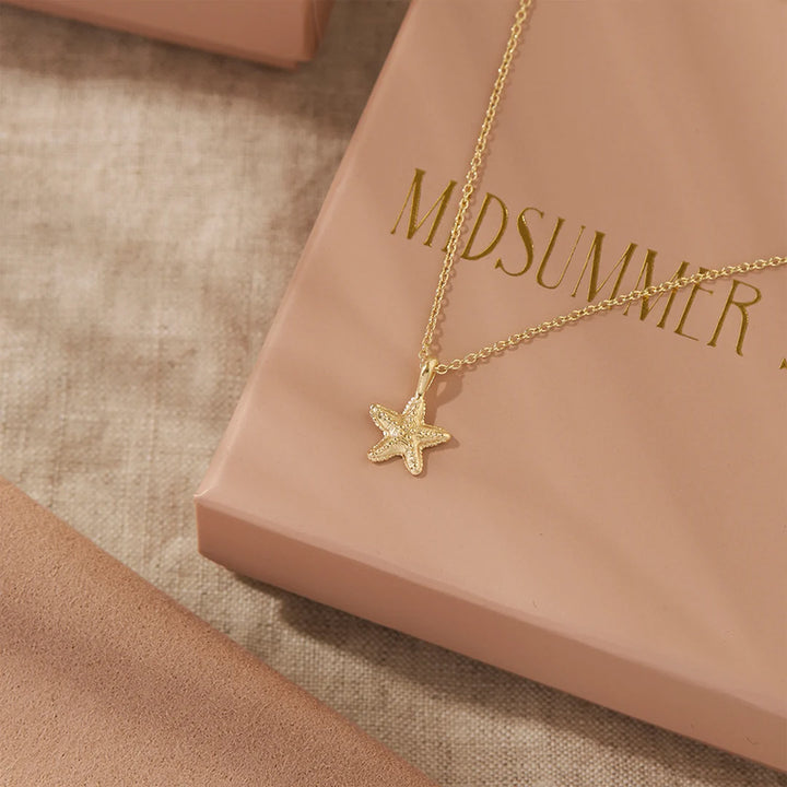 DAINTY STARFISH NECKLACE