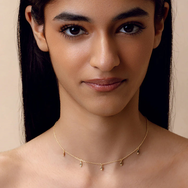 GLISTENING DROPS CHOKER