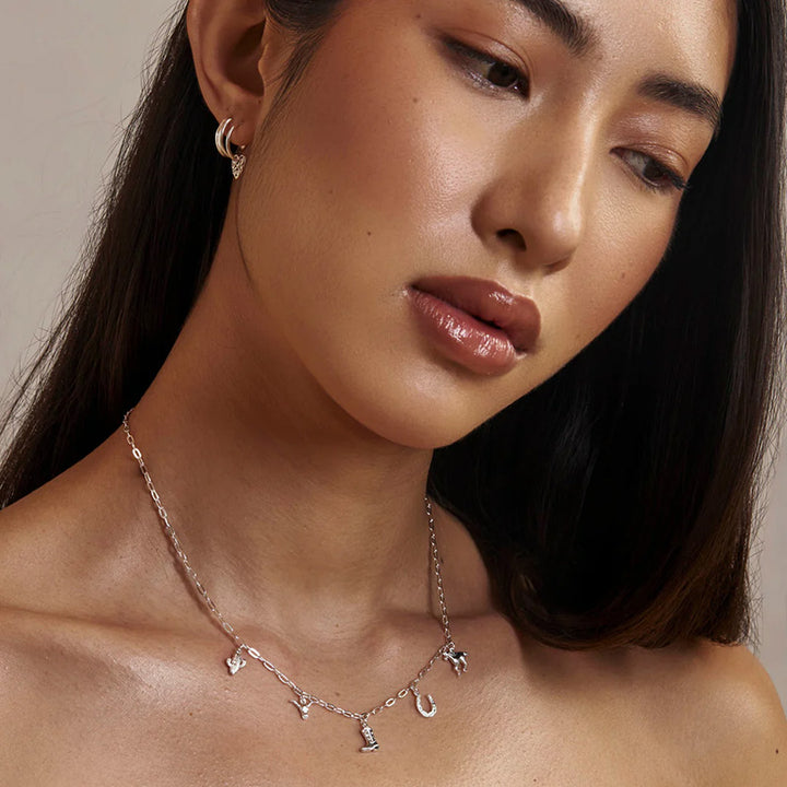 COW GIRL CHARM NECKLACE