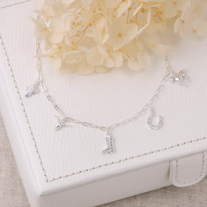 COW GIRL CHARM NECKLACE