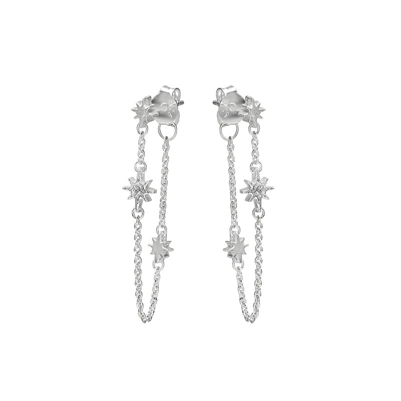 CELESTIAL RIPPLE DROP STUDS
