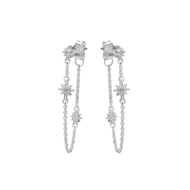 CELESTIAL RIPPLE DROP STUDS