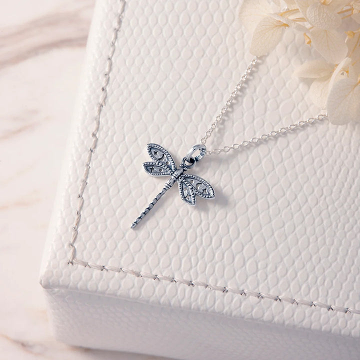 WILD DRAGONFLY NECKLACE