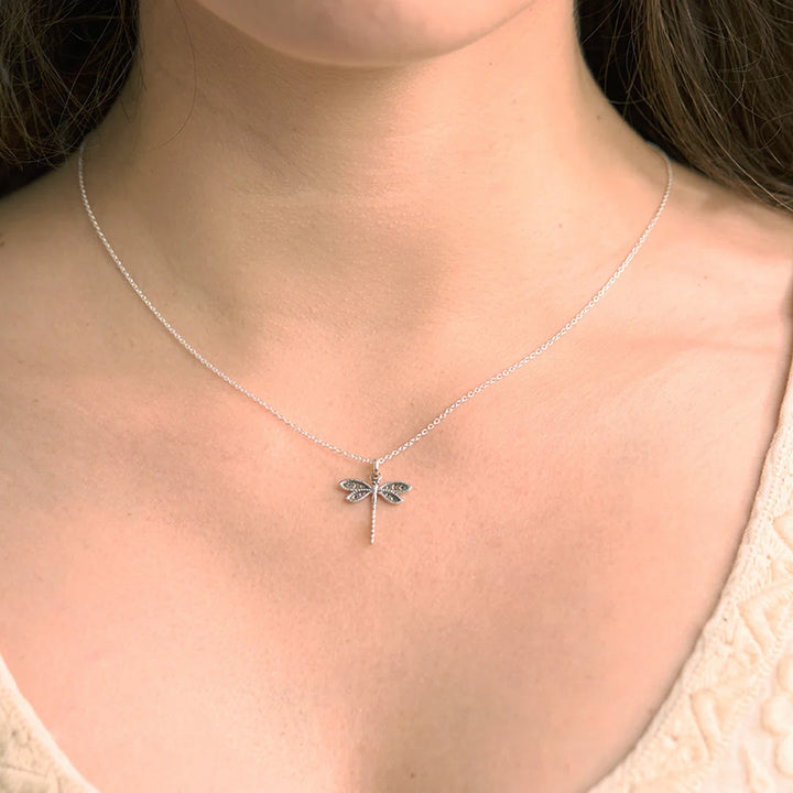 WILD DRAGONFLY NECKLACE