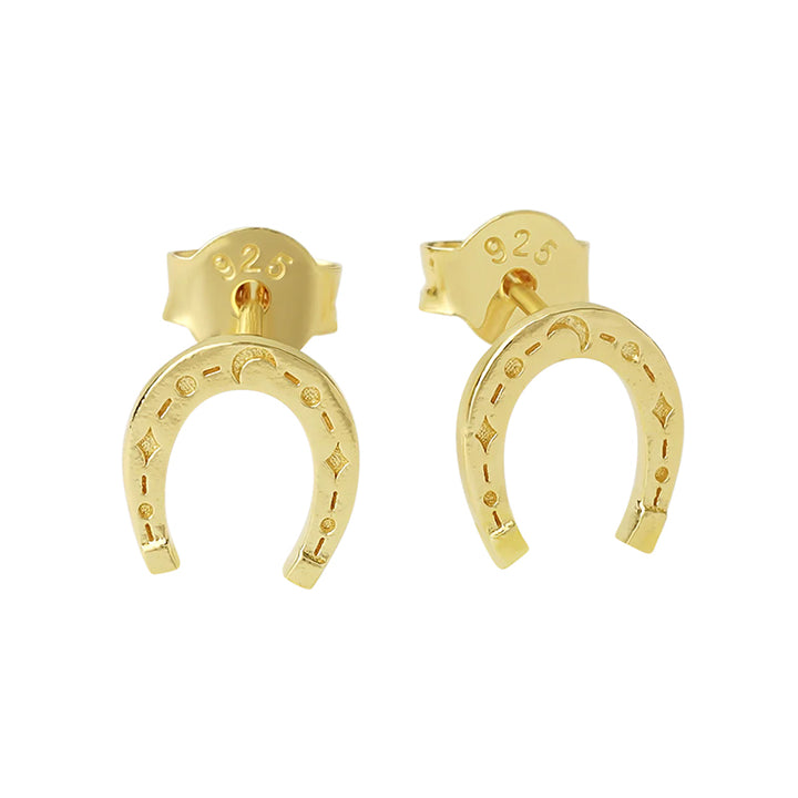 LUCKY HORSE SHOE STUDS