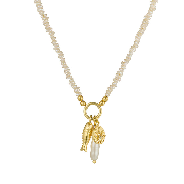 OF THE SEA KESHI PEARL NECKLACE