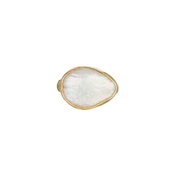 OF THE SEA BAROQUE PEARL RING