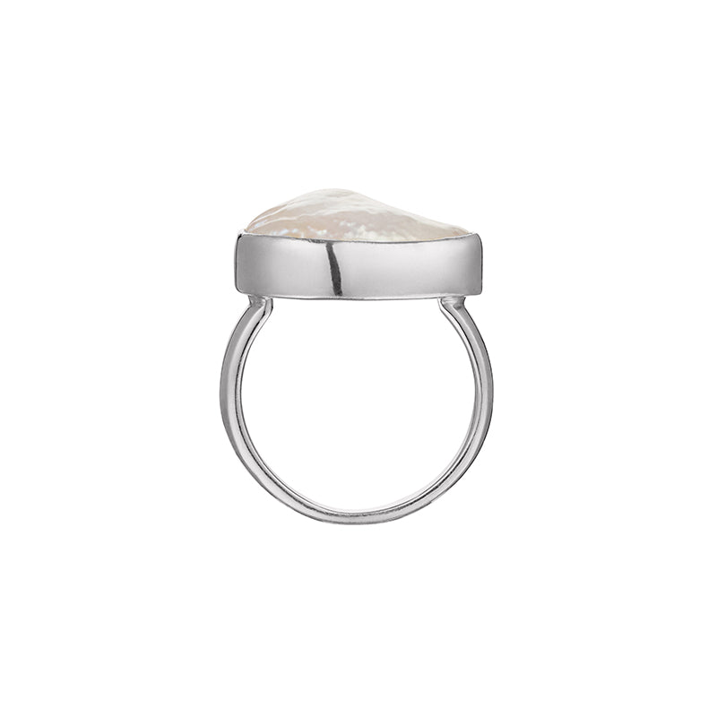 OF THE SEA BAROQUE PEARL RING