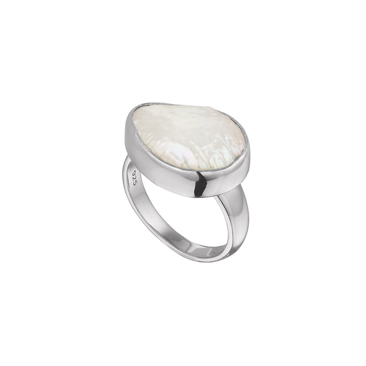 OF THE SEA BAROQUE PEARL RING