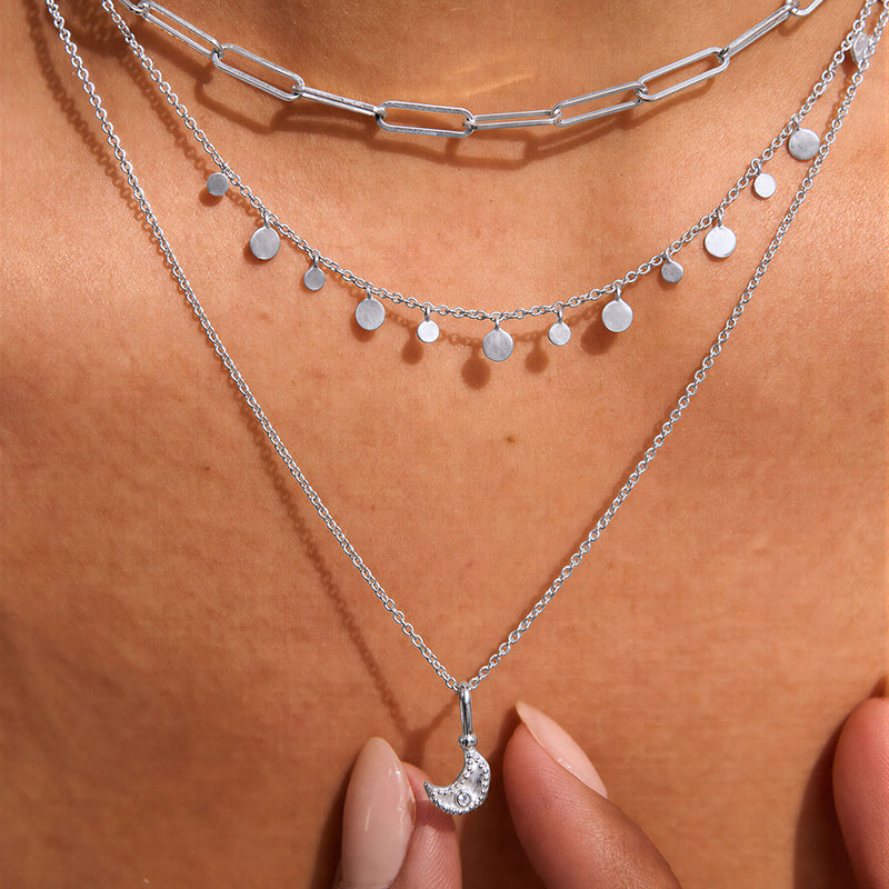 NIGHT SKY MOON CHARM